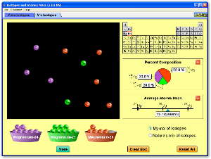 Isotopes and Atomic Mass Screenshot