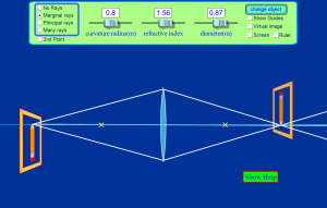 Geometric Optics Screenshot